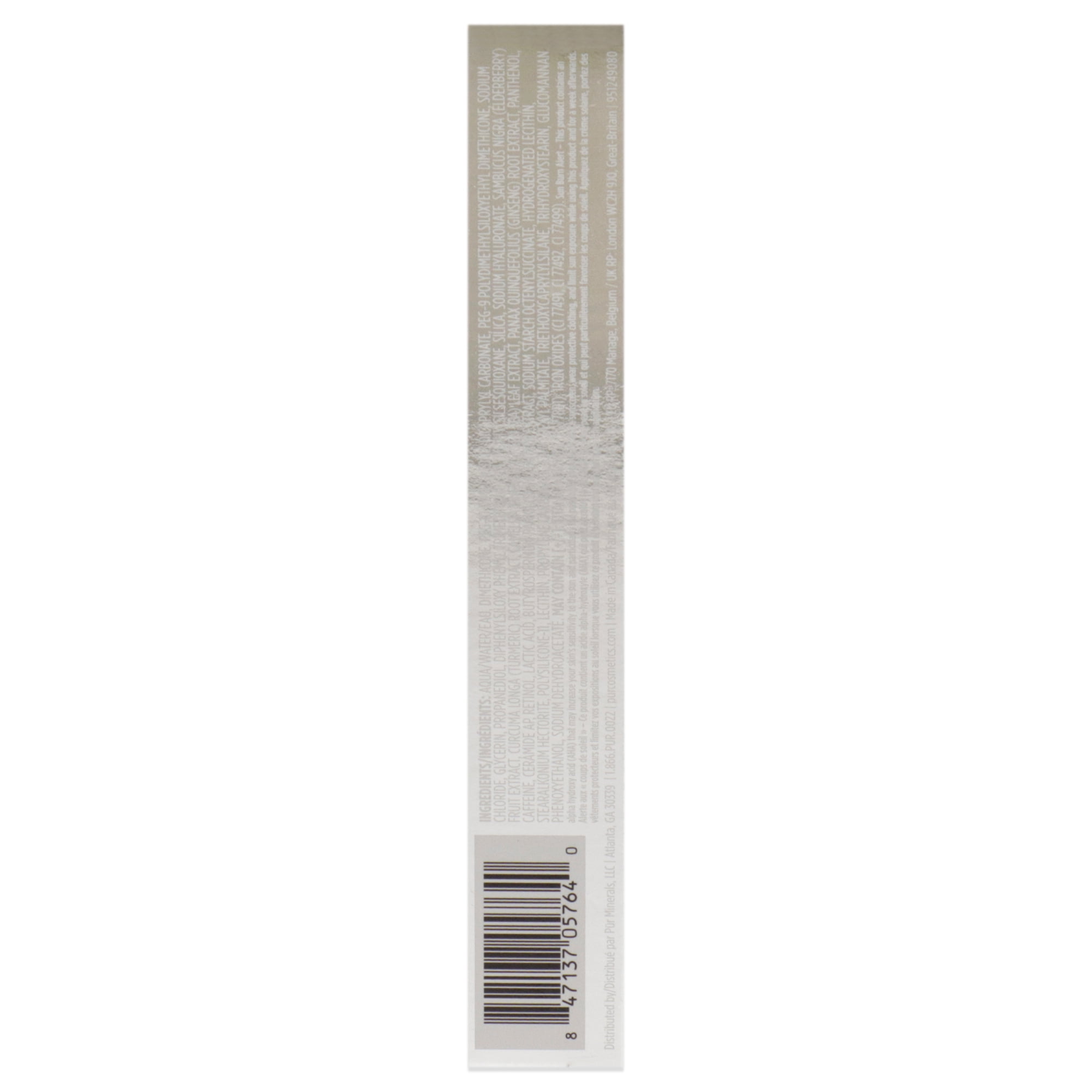 Push Up 4-in-1 Sculpting Concealer - TG6 Honey by Pur Cosmetics for Women - 0.13 oz Concealer