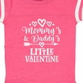thumbnail image 4 of Inktastic Mommy and Daddy Little Valentine Boys or Girls Baby Bodysuit, 4 of 5