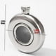 thumbnail image 2 of 5oz Round Semi-transparent Stainless Steel Hip Flask Wine Pot Portable Free Funnel Camping Flagons Alcohol, 2 of 4
