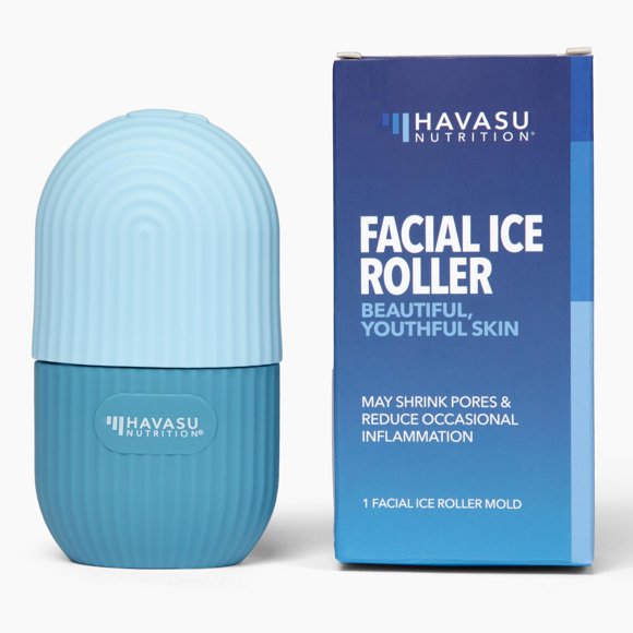 Rodillo de hielo facial HAVASU NUTRITION para rostro y ojos