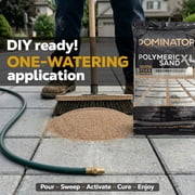 DOMINATOR XL 40 lbs. Camel Brown Polymeric Sand, Pro-Graded Paver Joint Sand