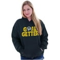 thumbnail image 4 of Athletic Soccer Fan Goal Getter Pun Hoodie Sweatshirt Women Men Brisco Brands S, 4 of 6