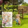 thumbnail image 4 of Easter Outdoor Garden Flag Bunny Pattern Printed Polyester Flag, 4 of 5