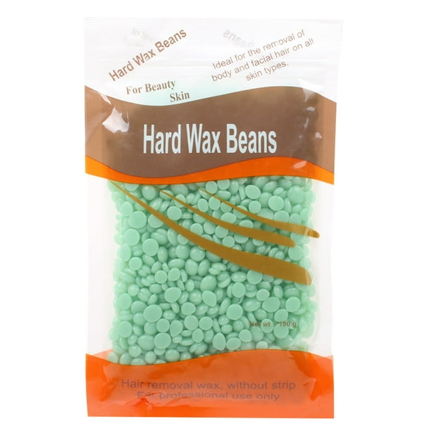 Frijoles Cera Cuerpo Duro 100 G Dura Depilatoria para Hombres Mujeres (aloe Vera)