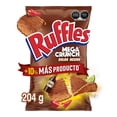 thumbnail image 1 of Papas fritas Ruffles Mega Crunch sabor salsa negra 204g, 1 of 5