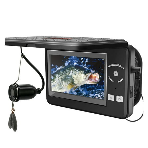 Underwater Fishing Camera Waterproof Video Fish Finder DVR Camera With 4.3 Inch LCD Display For Ice Lake Sea Boat Fishing ,Easy to Use