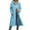 Light Blue, variant on HAiming Women Oversize Zip up Long Hoodies Jacket Casual Long Sleeve Hooded Sweatshirt Outwear with Pockets