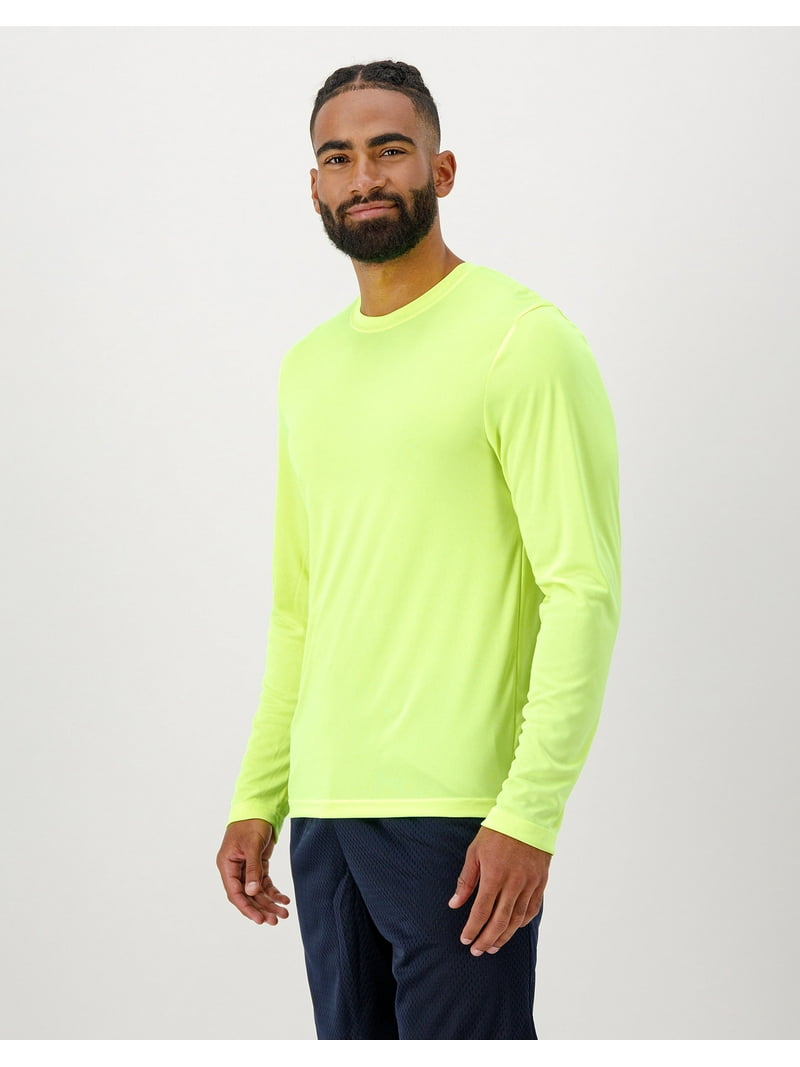 Hanes Men's Sport Cool DRI Performance Long-Sleeve T-Shirt (50+