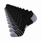 thumbnail image 1 of Chenchen 12 Pack Mens Socks Black Ankle Low Cut Comfort Breathable Casual Cushion Socks（12 Pairs ）, 1 of 1