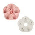 thumbnail image 5 of Ice Cream Mold Silicone Ice-Pops Cube Popsicle Mold Dessert DIY Maker (milky pink,set), 5 of 7