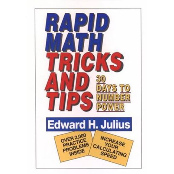Pre-Owned Rapid Math Tricks & Tips: 30 Days to Number Power (Paperback) 0471575631 9780471575634