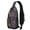Dark-green-28, variant on Artistic Botanical and Hummingbird Travel Chest Bag – Lightweight, Durable Polyester – Modern Tropical Flower and Leaves Pattern