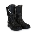 thumbnail image 1 of Botas Motociclista V-STIVALI  Barreno Piel Seguridad Comodidad T 26 color Negra, 1 of 8