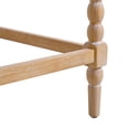 thumbnail image 5 of Christopher Knight Home 26" Rustic Counter Stools, Wood Frame with Upholstered Foam Seat, Natural, Set of 4, 5 of 11