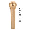 thumbnail image 4 of 6Pcs/Set Laiton Guitare Chevalet Broches Guitares Pièces de Rechange Accessoires de Réparation, 4 of 8