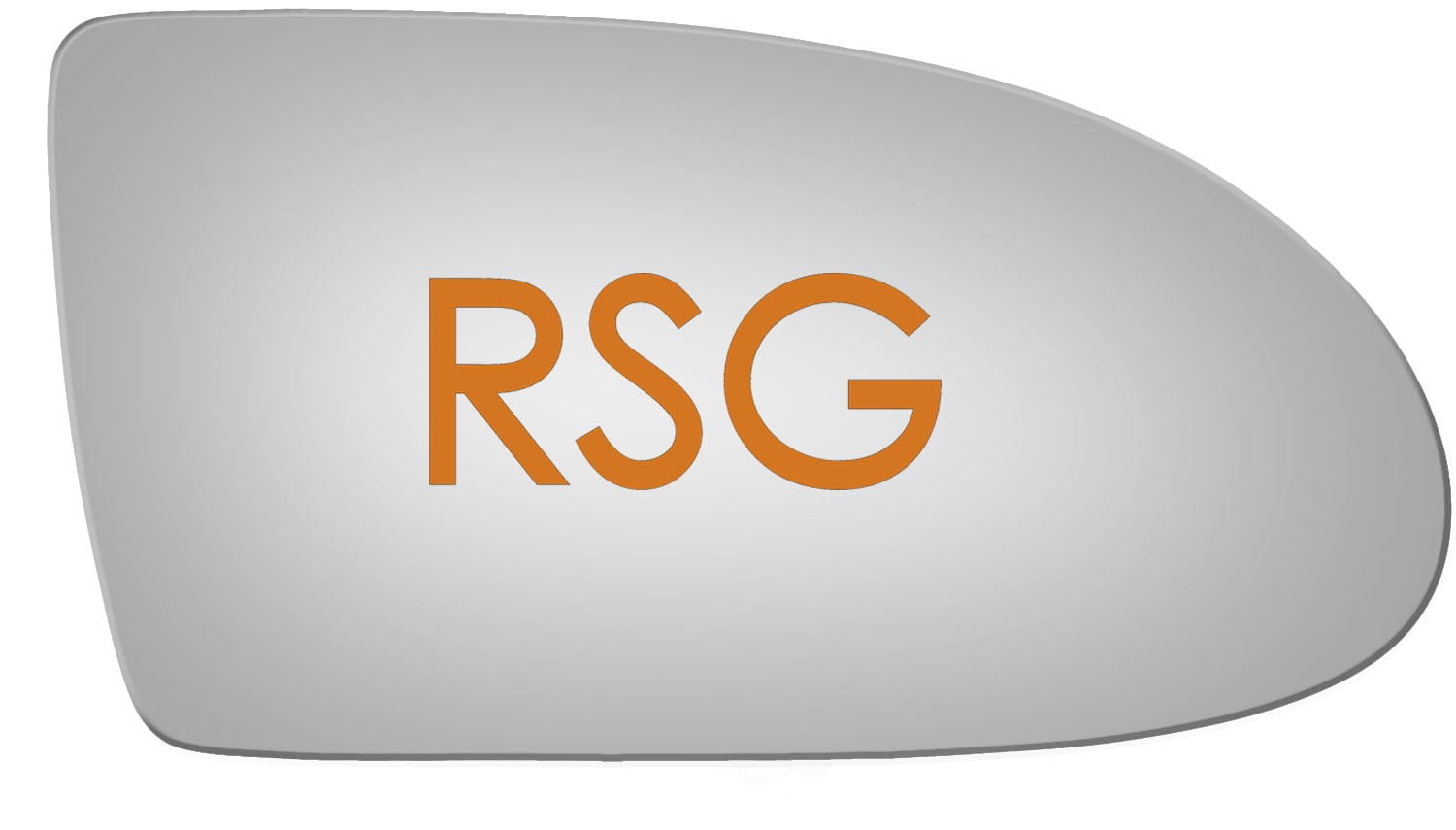 Burco Side View Mirror Replacement Glass with Motor Mount Plate - Clear Glass - 5255RSG