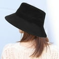 thumbnail image 4 of Sun Cap Foldable Sun Block Cotton Trendy Outdoor Hot Bucket Hat for Outdoor, 4 of 8