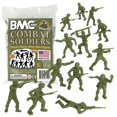 thumbnail image 1 of Toy BMC Classic OD Green Plastic Army Men 40pc WW2 Soldier, 1 of 7