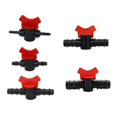 thumbnail image 1 of Industrial Horticultural Pipe Hose Connector Barbed Cranes valve Garden Hose Waterstop Connector for Inner diameter 5/8/13/16/21mm, 1 of 5