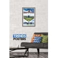 thumbnail image 2 of MLB Kansas City Royals - Kauffman Stadium 20 Wall Poster, 14.725" x 22.375", Framed, 2 of 3