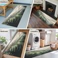 thumbnail image 5 of Mountains 2'x6' Runner Rugs for Hallway Kitchen Bedside Non Slip Washable, Watercolor Forest Nature Pine Trees Landscape Entryway Rug Runners with Rubber Backing, Long Carpet Runner for Laundry Room, 5 of 8