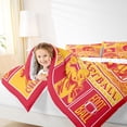thumbnail image 4 of jejeloiu Football Game Twin Comforter Sets,Sport Theme Bedding Set For Boys Kids Reversible 2 Pieces, 4 of 8
