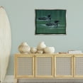 thumbnail image 3 of Stupell Industries Peaceful Loon Duo Animals Painting Gray Floater Framed Canvas Art Print Wall Art, 31 x 25, 3 of 10