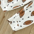 thumbnail image 6 of Baby Clothes Boy Girl Fall/Winter Graphic Long Sleeve Elastic Waist 6 9 12 18 24 Months Everyday Outfit Set 2Pcs, 6 of 7