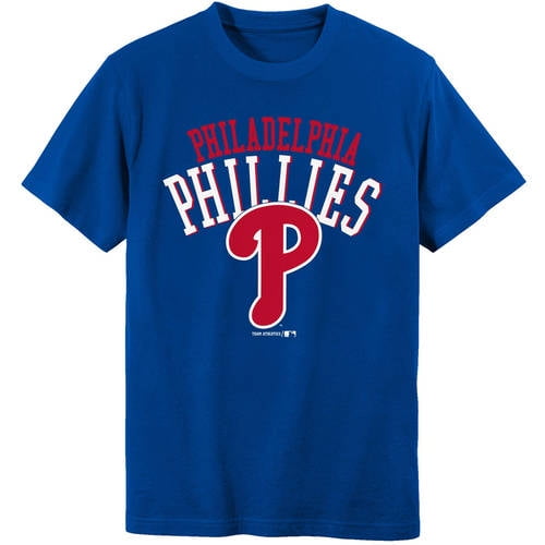MLB Philadelphia Phillies Boys 418 Short Sleeve Alternate Color Tee