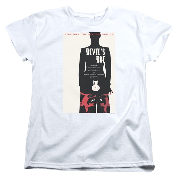 Star Trek Tng Season 4 Episode 13 Women's T-Shirt White