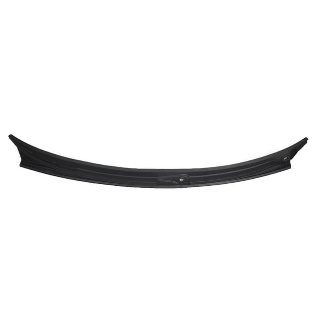 Moldura de panel de parabrisas con cubierta de limpiaparabrisas, tiras de moldura negras, tira de sellado de cubierta de parabrisas fácil de instalar