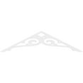 thumbnail image 2 of Ekena Millwork 72"W x 18"H x 1"P (6/12) Pitch Bordeaux Architectural Grade PVC Gable Pediment, 2 of 5