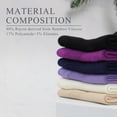 thumbnail image 2 of Women Thin Socks Rayon Bamboo Ankle Silky Quarter Anti Odor Casual Summer Socks 6 Pairs, 2 of 6