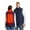 Blue, variant on Chiccall Plus Size Heated Vest for Men Women 2 Heating Zones Quited Vest USB Lightweight Warm Heating Jackets for Winter Outdoor without Battery
