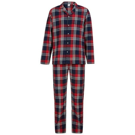 Mens tartan pyjama set hotsell