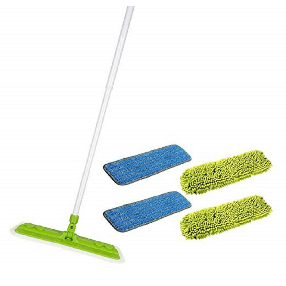 Starfiber Starmop Aquastar Microfiber Mop Kit Green Eco Friendly