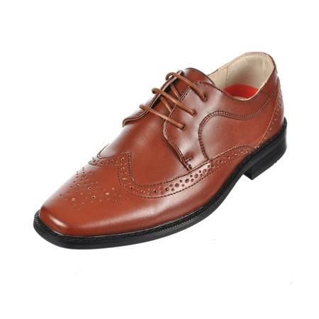 Goodfellas Boys Brogue Wingtip Dress  Shoes  Youth  Sizes 