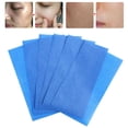 thumbnail image 5 of M Buder 50pcs Makeup Blotting Paper Oil Absorbing Sheets, Ultra Thin Facial Oil & Shine Control Film, Face Clean Beauty Tools for Oily Skin Care, Blue, 5 of 9