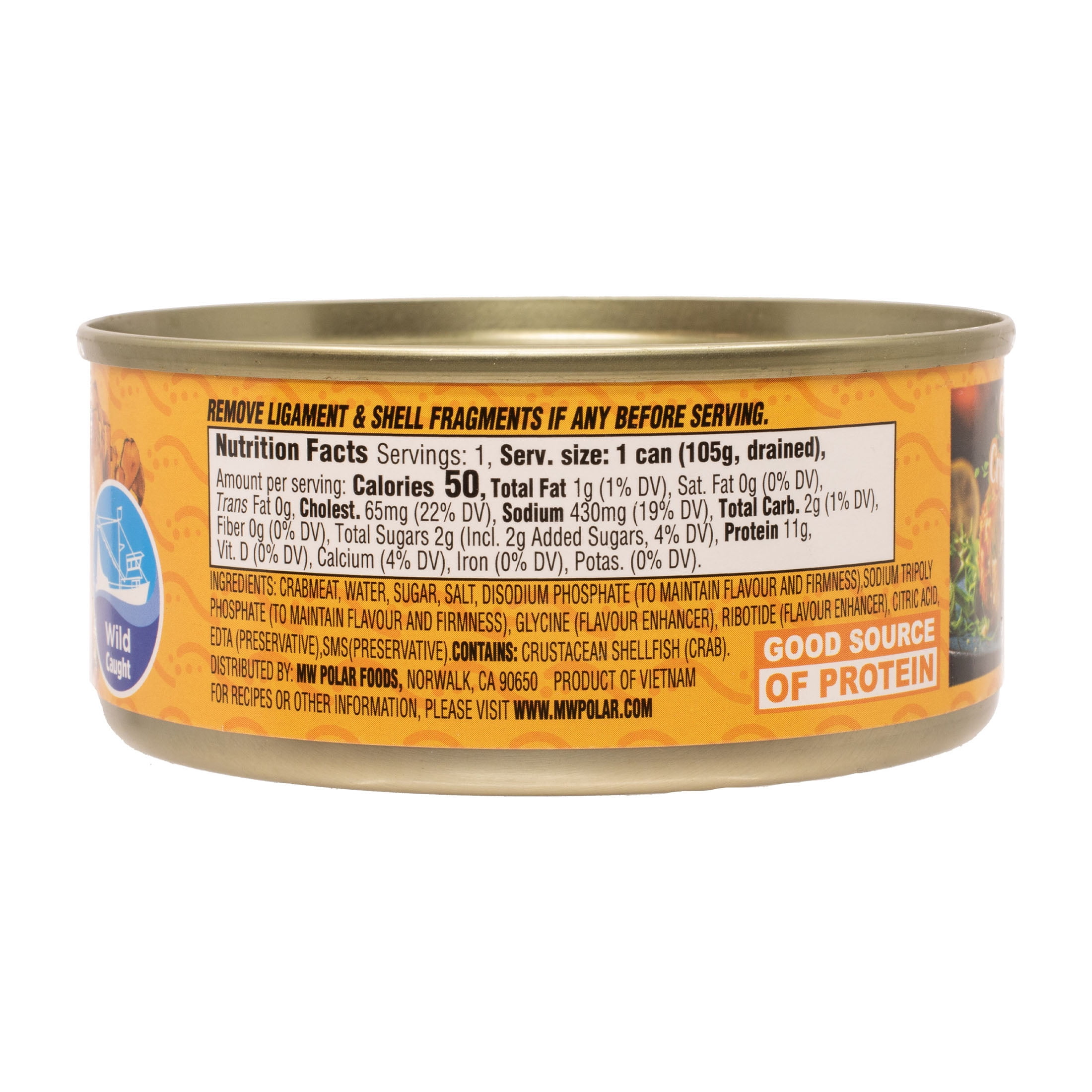 (3 pack) Polar Fancy Lump Crab Meat, 5 oz, Good Source of Protein