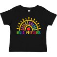 thumbnail image 3 of Inktastic Hello, Preschool Sunshine Rainbow with Crayons Boys or Girls Toddler T-Shirt, 3 of 5