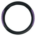 thumbnail image 1 of Ultra Grip Silicone & Faux Leather Steering Wheel Cover - Purple, 1 of 4