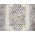 thumbnail image 6 of Momeni Afshar Polyester Medallion Denim Area Rug 7'6" X 9'6", 6 of 7