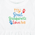 thumbnail image 4 of Inktastic My Great Grandparents Love Me Girls Baby Dress, 4 of 5