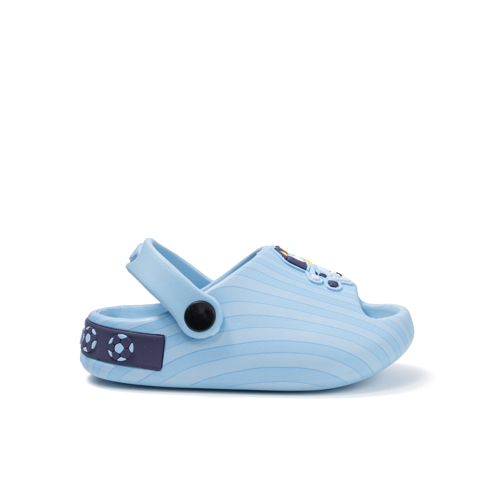 Bluey Toddler Boys Soccer Print Slip On Sandal Clog