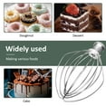 thumbnail image 7 of K5AWW Replacement Wire Whip for 5 Quart Lift Bowl 6-Wire Whip Attachment for Kitchenaid mixer, 7 of 7