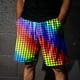 thumbnail image 1 of WILLBEST Pantalones Cortos de Playa para Hombre, de Primavera y Verano, con Cordón y Cintura Elástica, Transpirables, Suaves, para Uso Diario, con Bolsillos y Corbata., 1 of 4