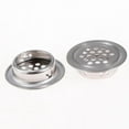 thumbnail image 3 of 10 Pcs Couverture de Ventilation en Acier Inoxydable pour Armoire 25mm, 3 of 8