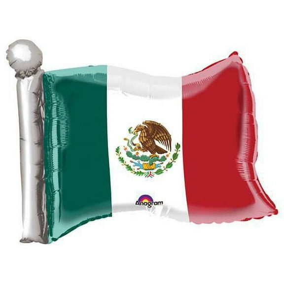 LOONBALLOON Fiesta Balloons, 27″ MEXICAN FLAG