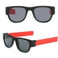 thumbnail image 4 of Creative Wristband Glasses Polarized Sunglasses Driving Goggles Snap Bracelet RD, 4 of 4
