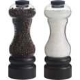 thumbnail image 1 of Trudeau New York 6 " Pepper Mill & Salt Mill, Corrosion-Resistant, Filled and Ready to use, 1 of 9